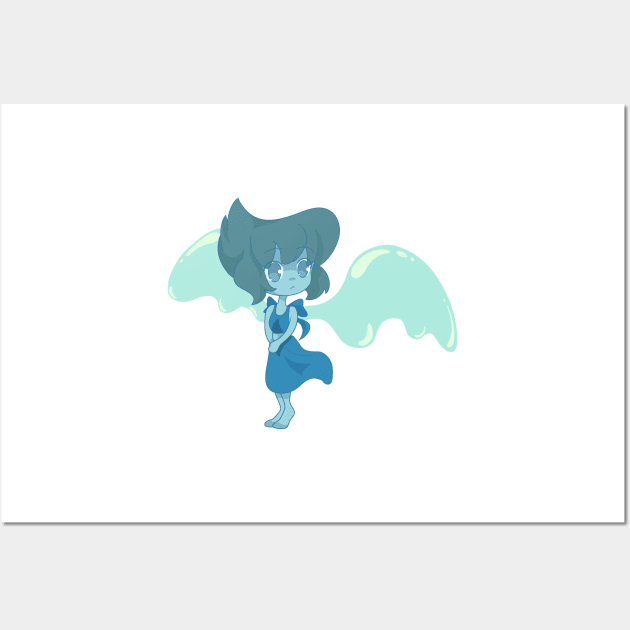 Lapis Lazuli Wall Art by Labcoffee